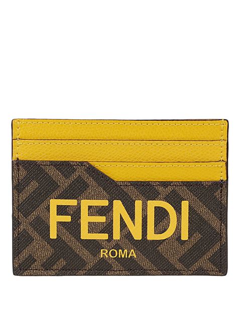 fendi ledger holder|fendi leather card holder.